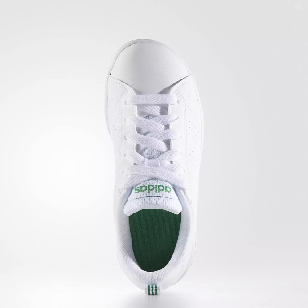 Adidas Advantage Clean Tenis Blancos Para Niño (MX-21386)